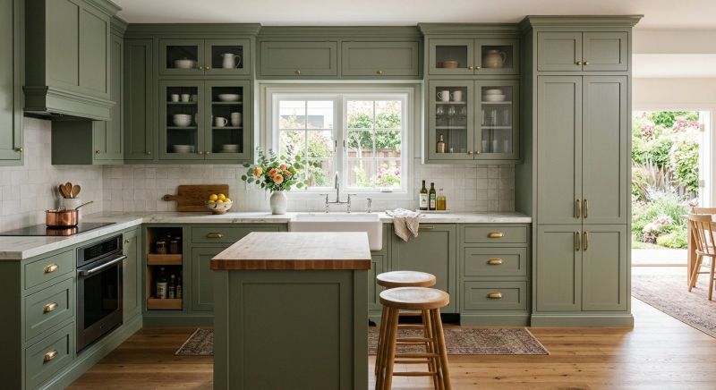 Cherry Cabinet Remodeling in Clarksville, TN